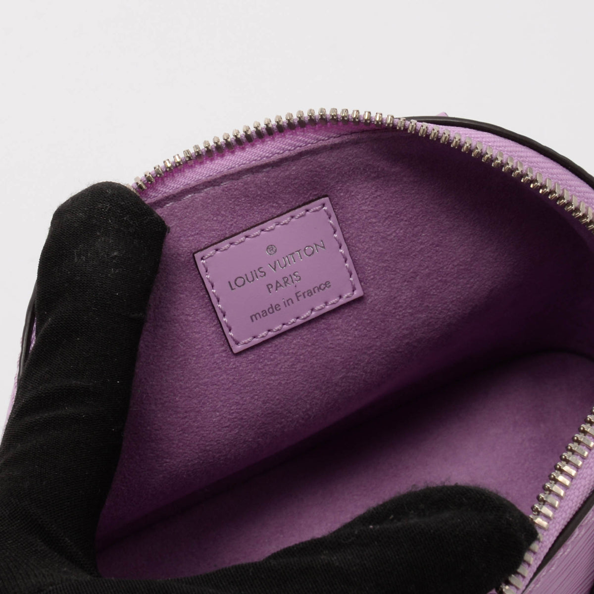 Louis Vuitton Lilac Epi Leather Nano Alma