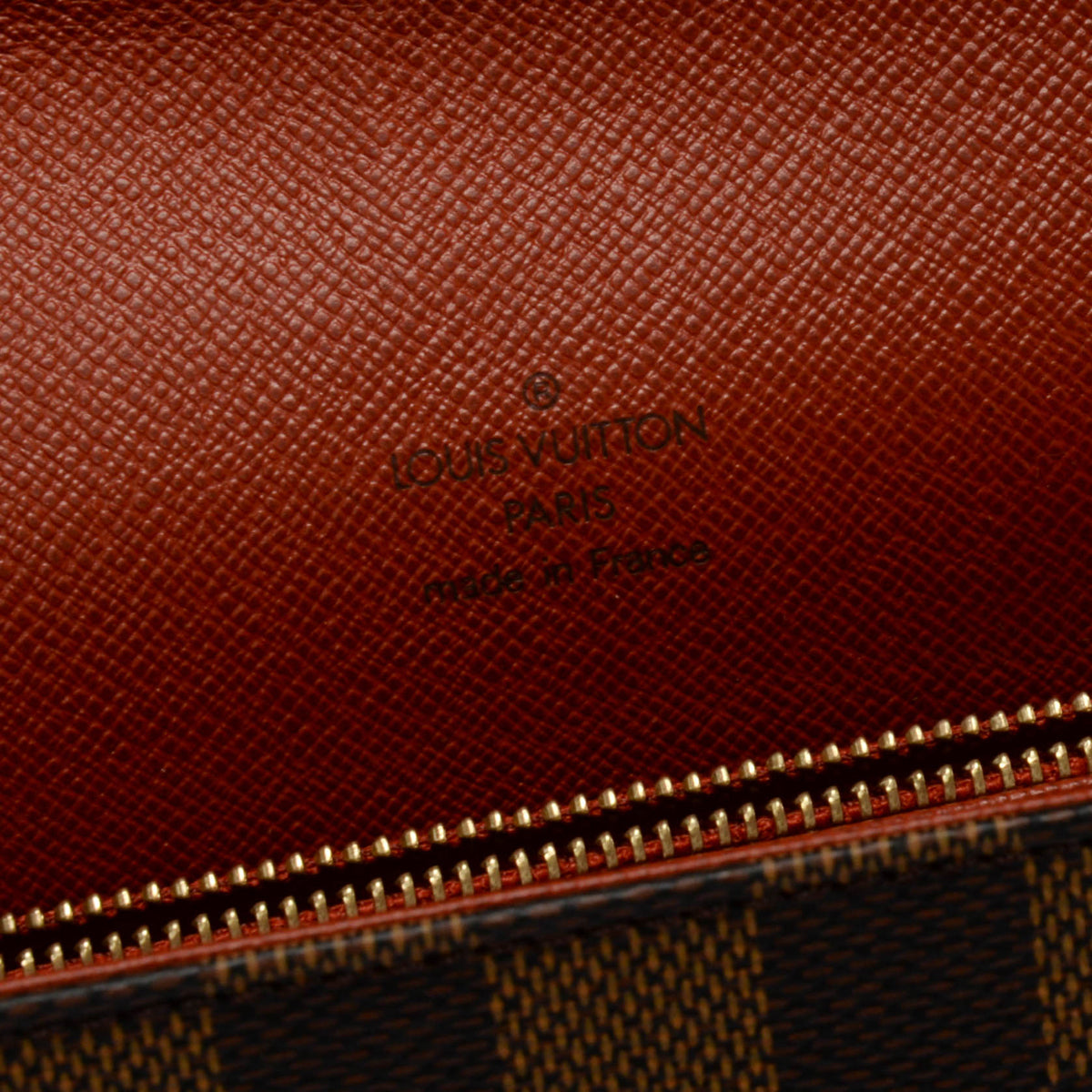 Louis Vuitton Damier Ebene Tribeca Carre Bag