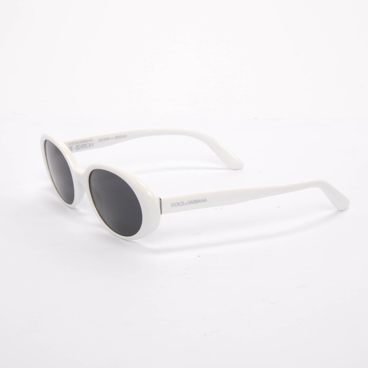 Dolce & Gabbana White Re-Edition DNA Sunglasses