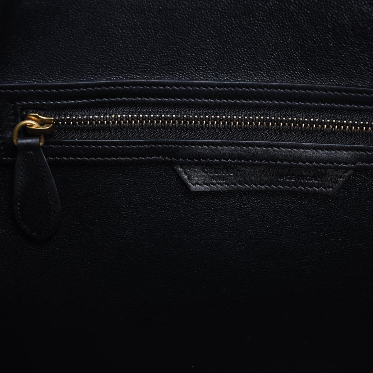 Celine Bi-Colour Palmelato Calfskin Mini Luggage Tote