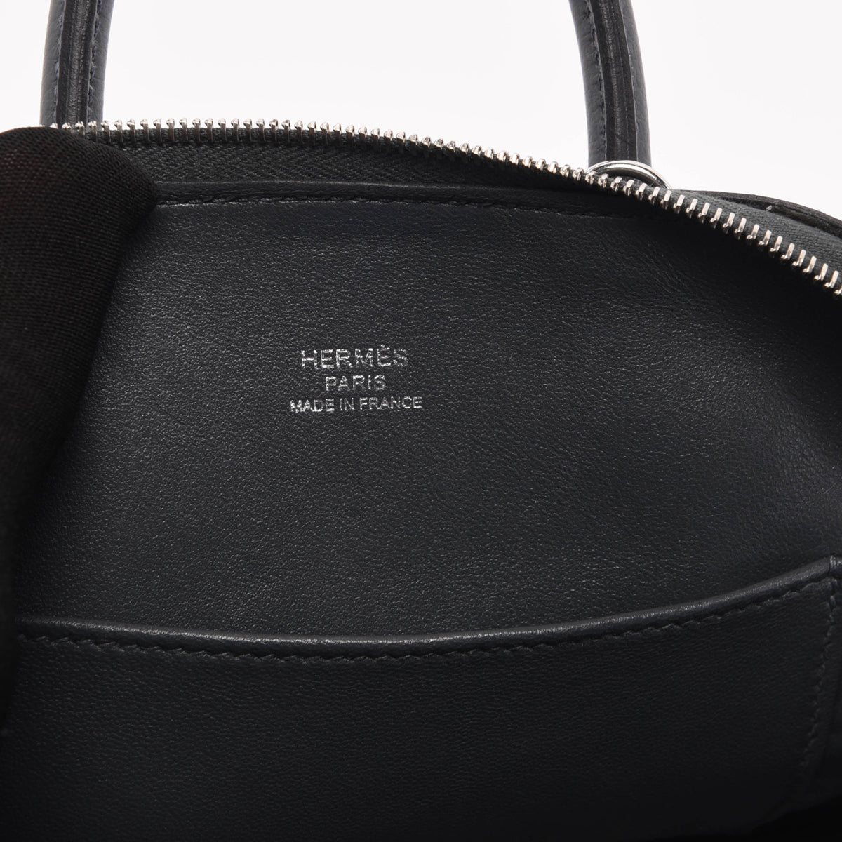 Hermes Gris Misty Evercolor Bolide 1923 Mini Bag