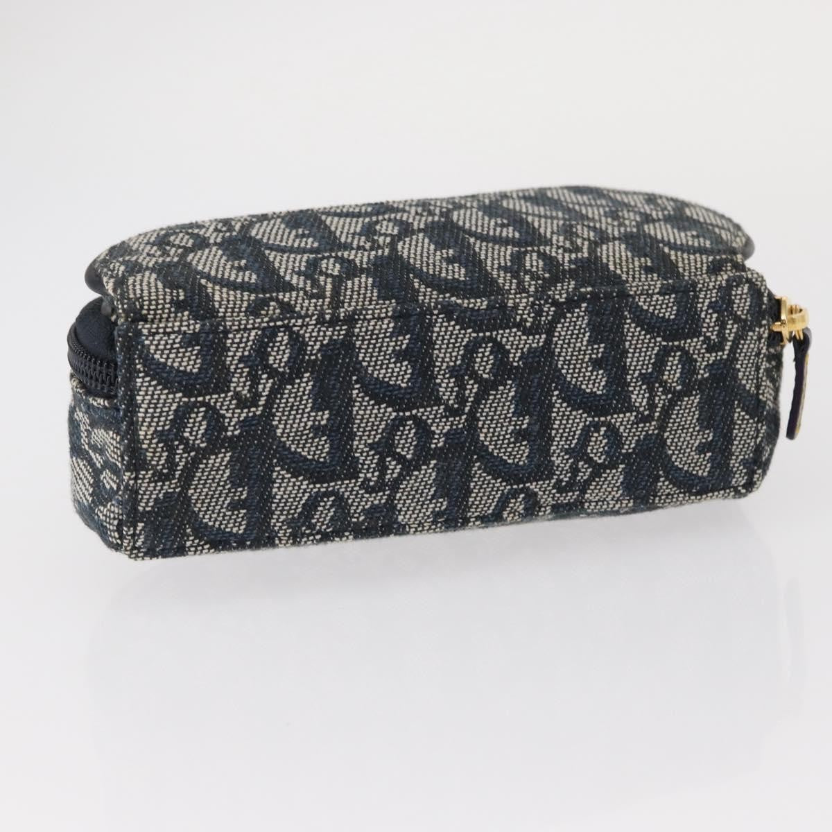 Dior Blue Diorissimo Saddle Cosmetic Pouch