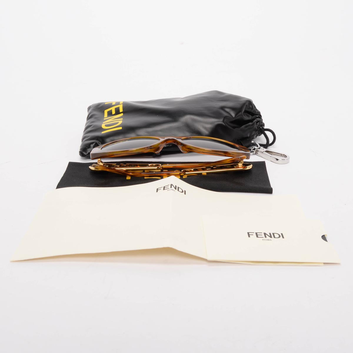 Fendi x Versace Honey Acetate Fendace V2 Sunglasses