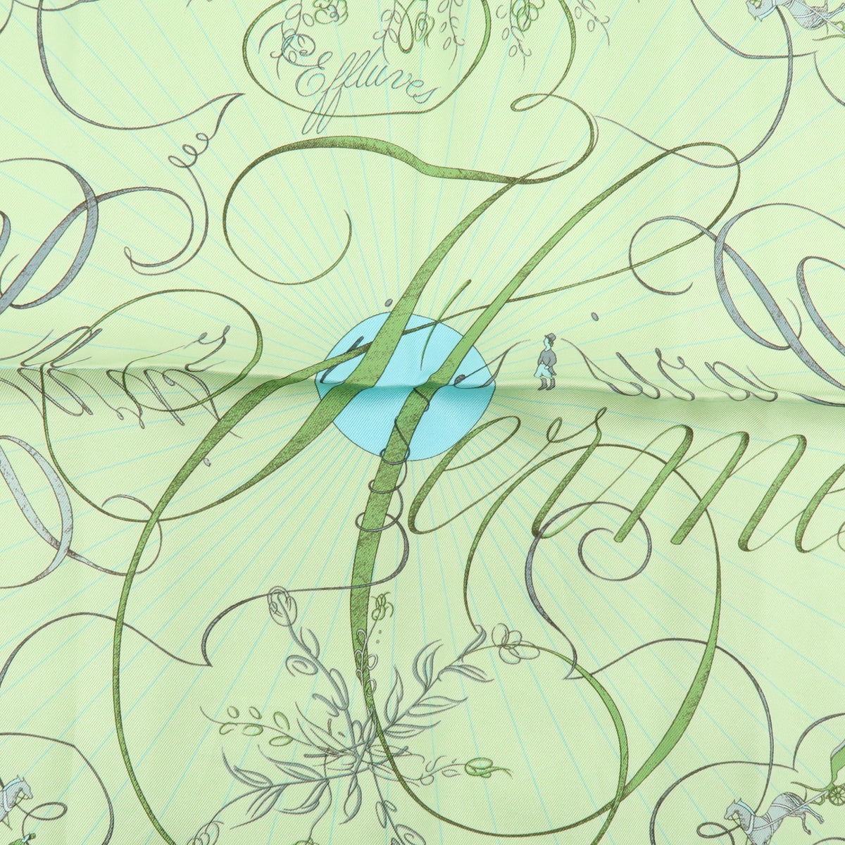 Hermes Les Capucines & Effluves Pocket Square Scarves