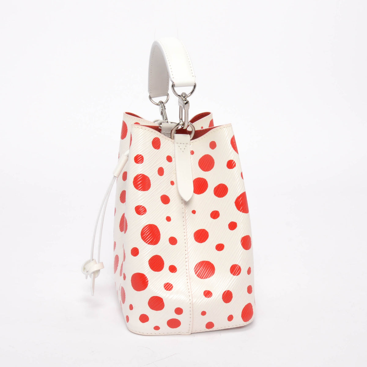 Louis Vuitton x Yayoi Kusama White & Red Epi Neonoe BB