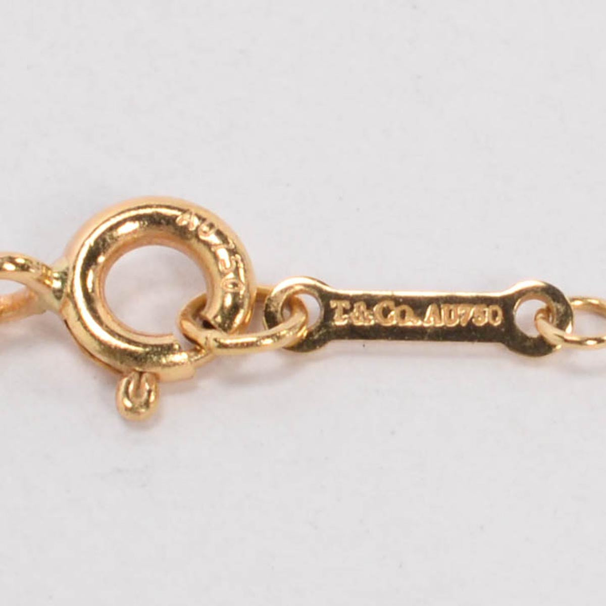 Tiffany & Co 18k Yellow Gold Paloma's Grafitti X Necklace