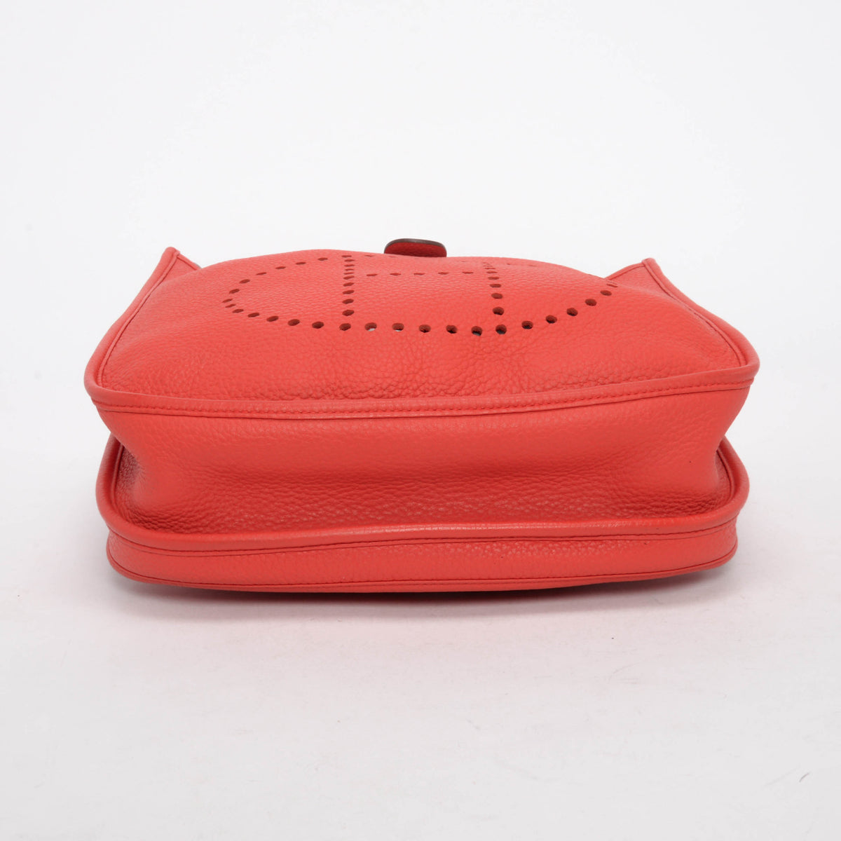 Hermes Rouge Pivoine Taurillon Clemence Evelyne III 29