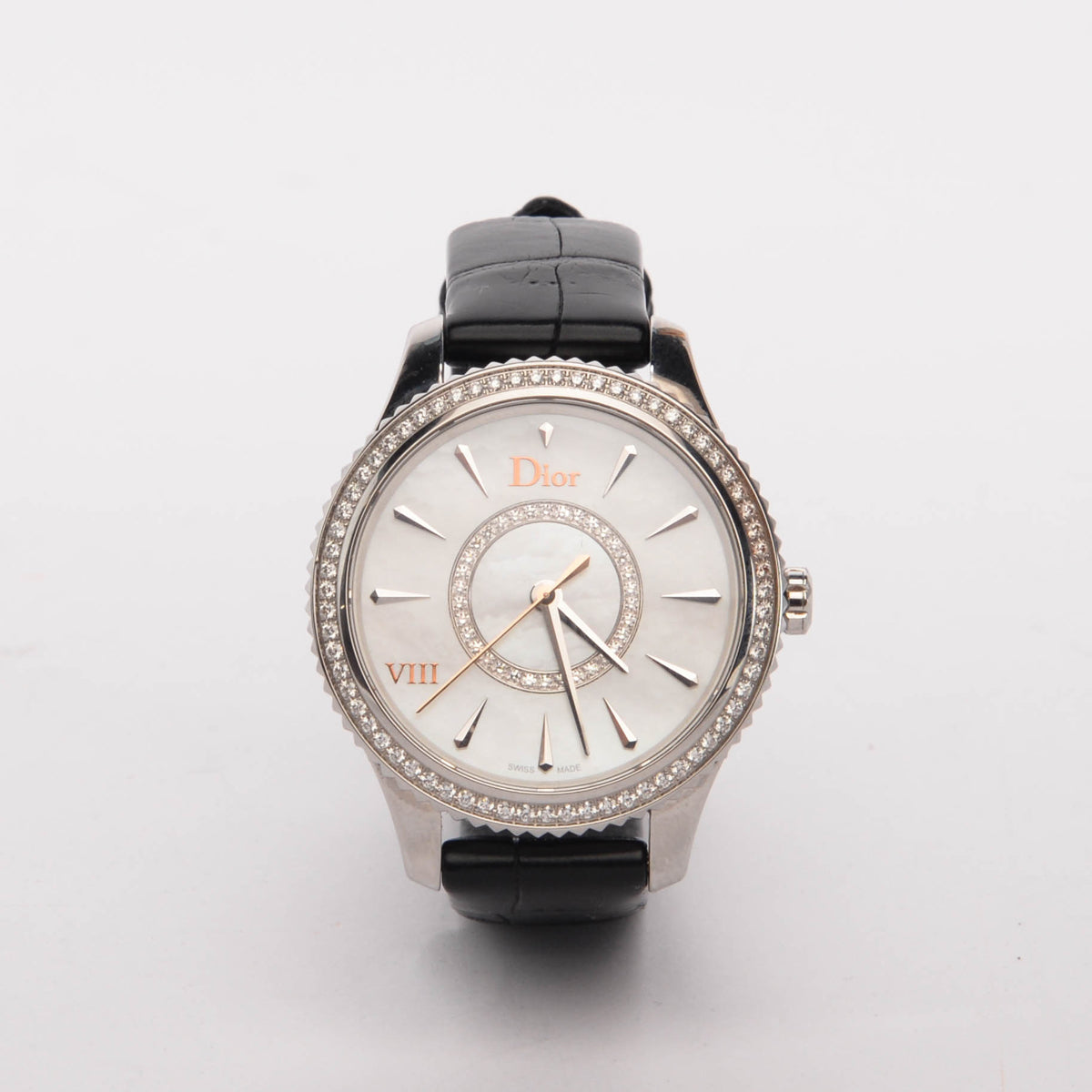 Dior Diamond & Mother of Pearl VIII Montaigne Watch