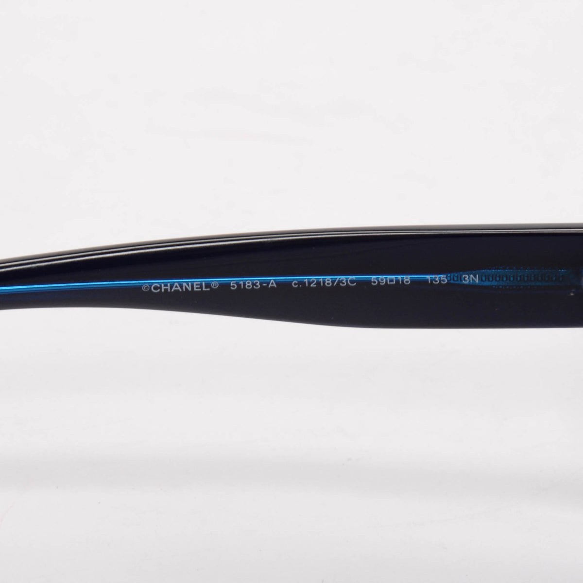 Chanel Blue Butterfly Sunglasses