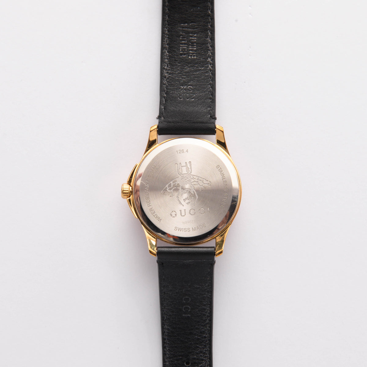 Gucci Coral Gold Tone Le Marche Des Merveilles Watch