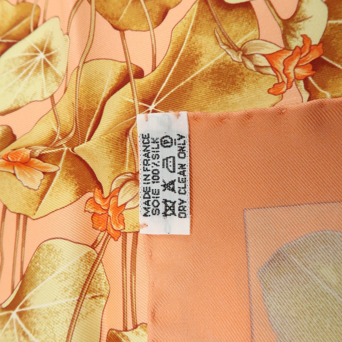 Hermes Les Capucines & Effluves Pocket Square Scarves