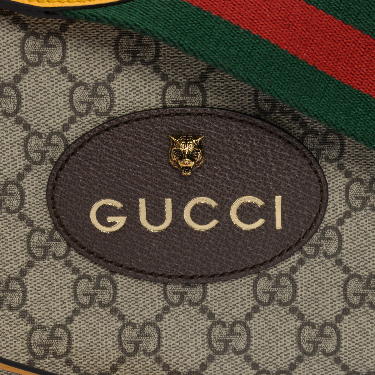 Gucci Brown GG Supreme Neo Vintage Camera Bag