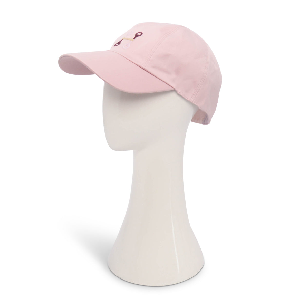 Hermes Pink Cotton Miles H Mors Cap