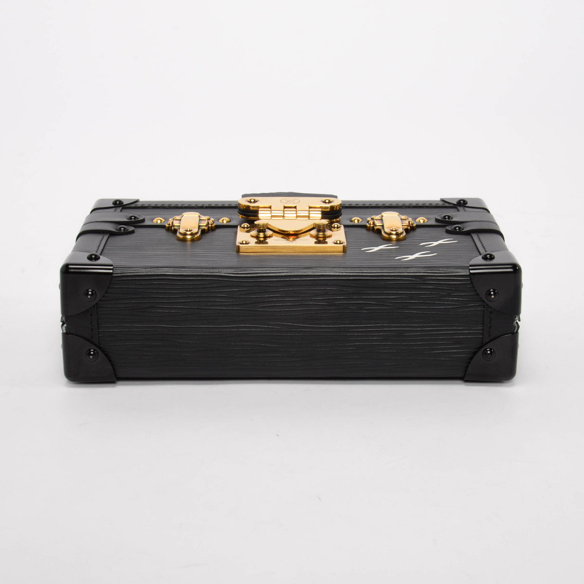 Louis Vuitton Black Epi Leather Petite Malle