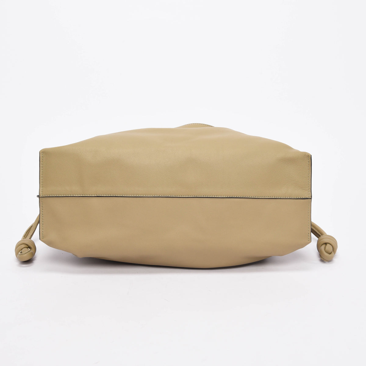 Loewe Clay Green Nappa Calfskin Large Flamenco Clutch