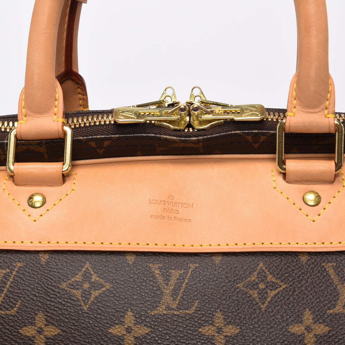 Louis Vuitton Monogram Alize 2 Overnight Bag