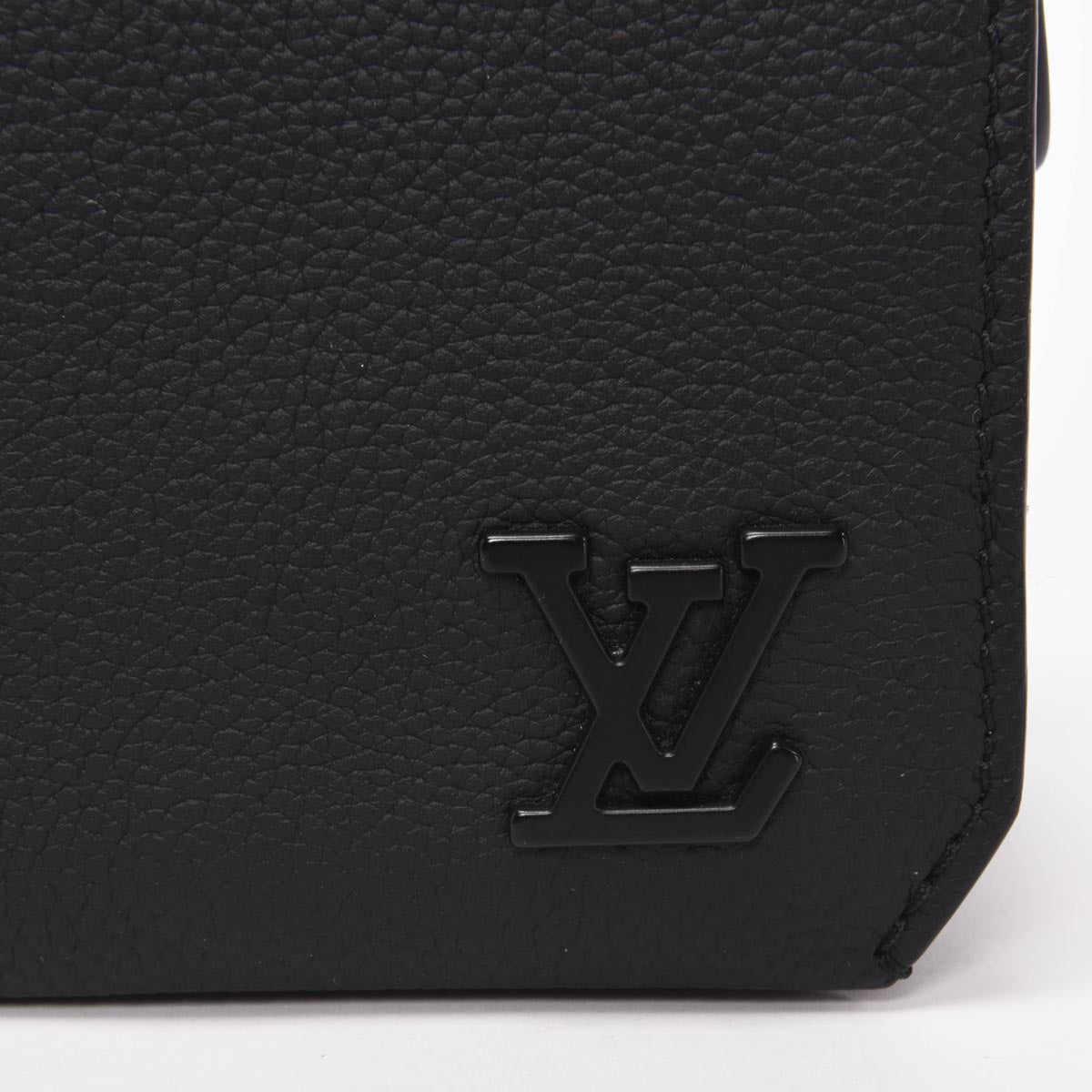 Louis Vuitton Black Calfskin Fastline Wearable Wallet