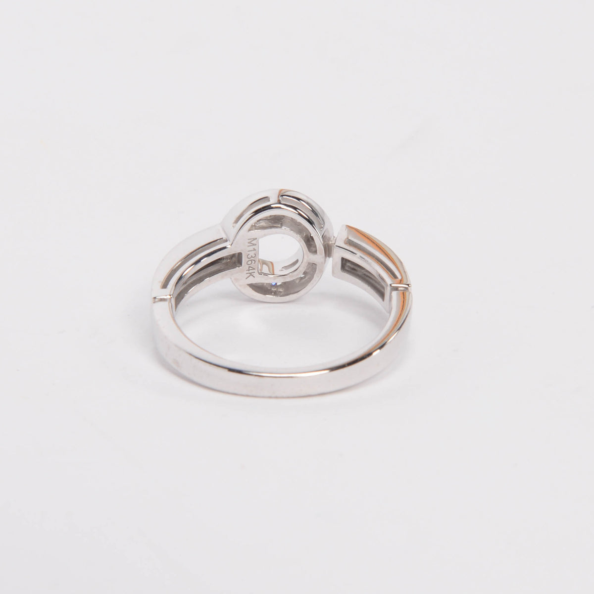 Bulgari 18k White Gold & Diamond Bulgari Bulgari Ring