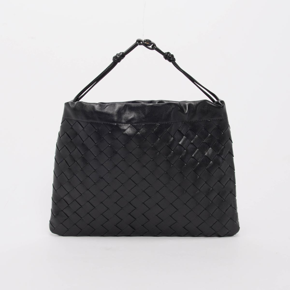 Bottega Veneta Black Intrecciato Medium Dustbag