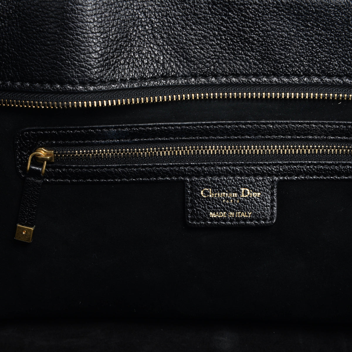 Dior Black Goatskin DiorAngeles Tote