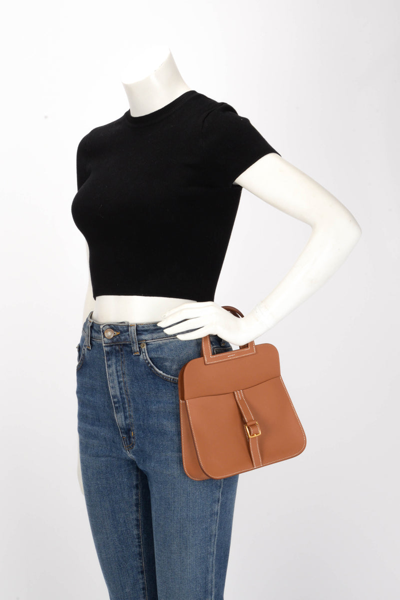 Hermes Gold Swift Mini Halzan 22
