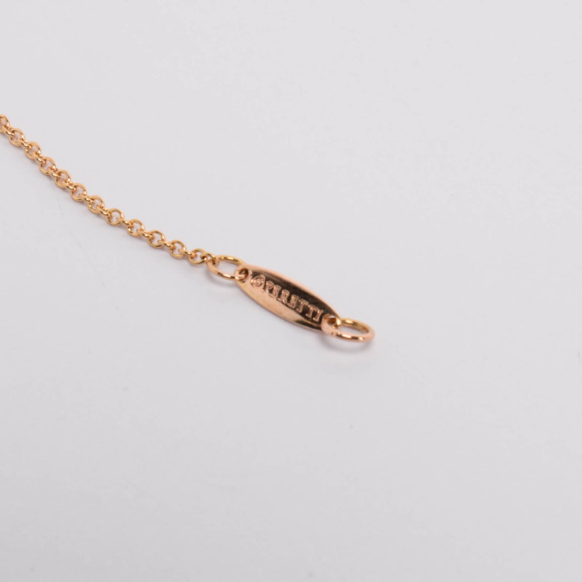 Tiffany & Co 18k Rose Gold Elsa Peretti Teardrop Pendant