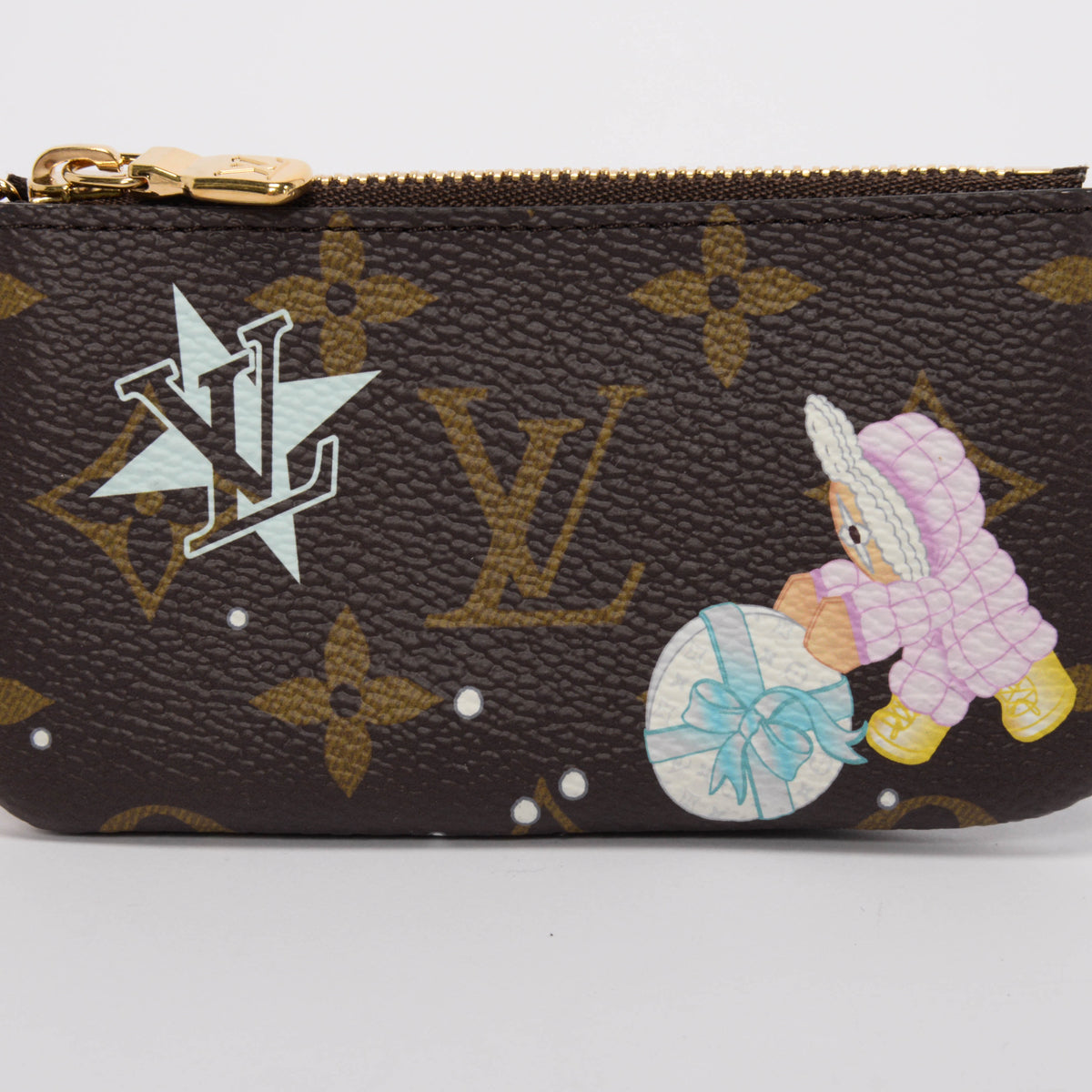Louis Vuitton Monogram Vivienne Snow Show Key Case