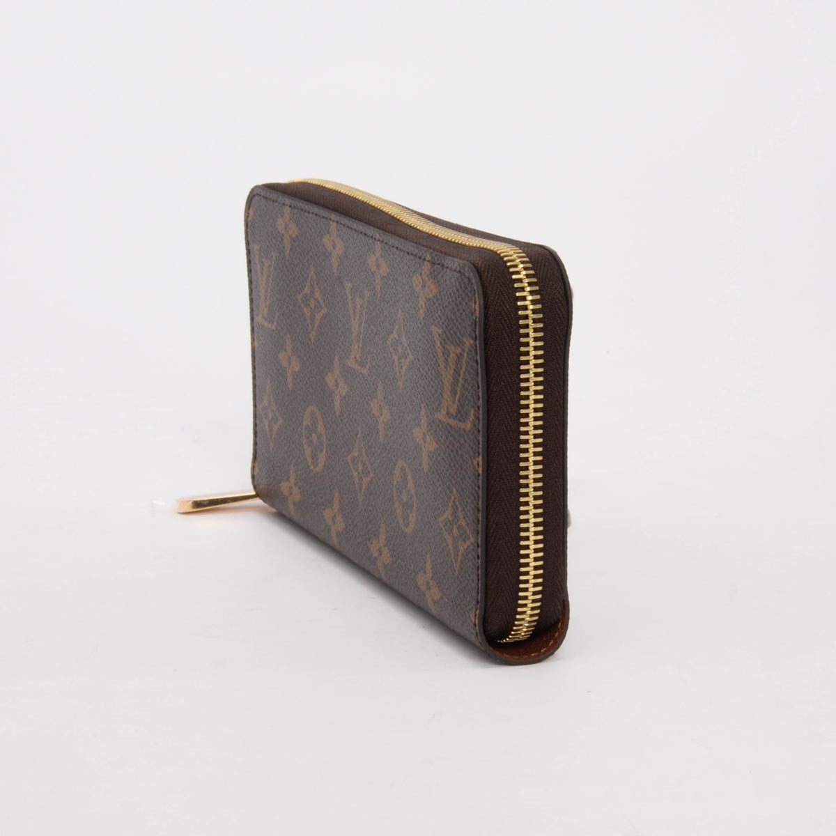 Louis Vuitton Brown Monogram Canvas Zippy Wallet