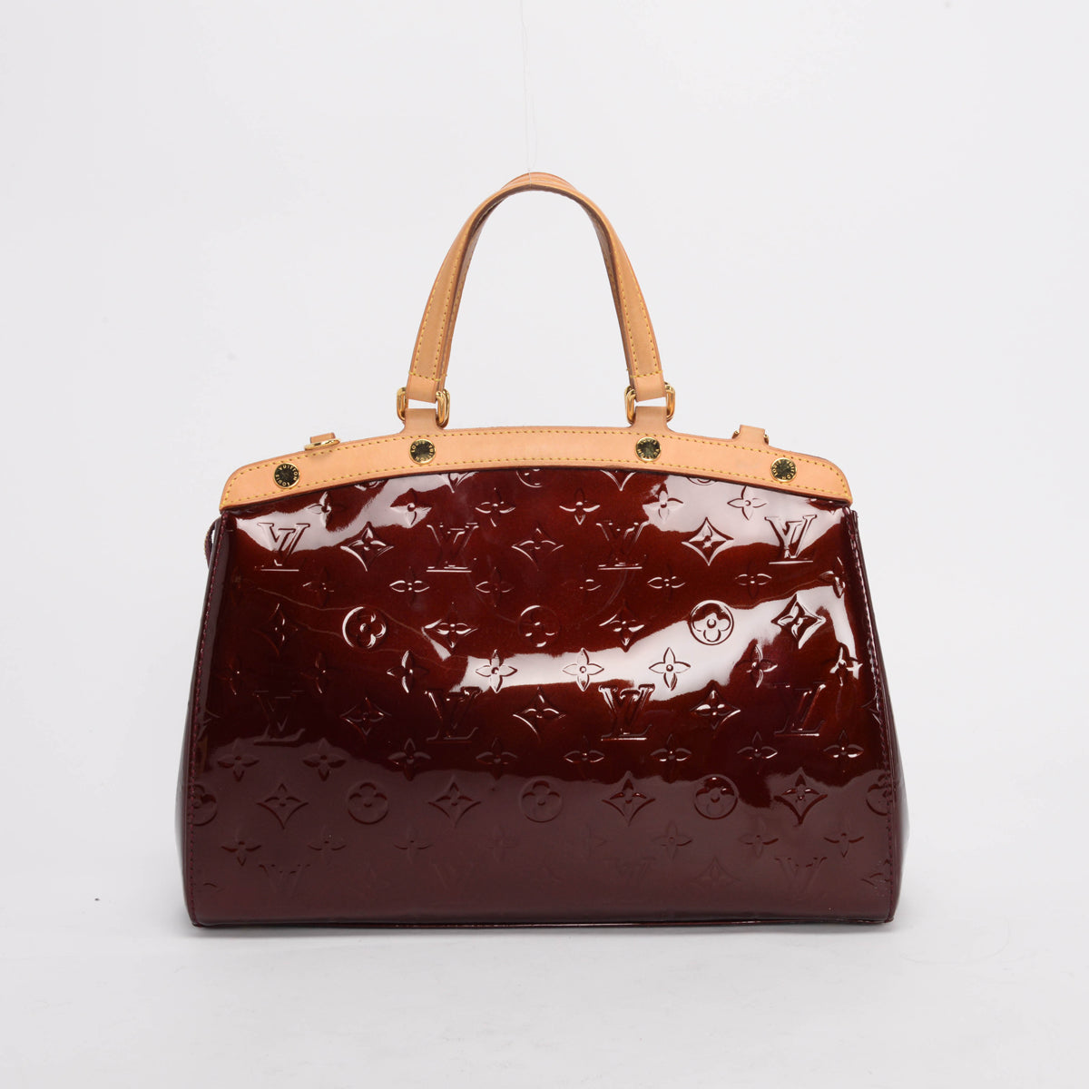 Louis Vuitton Rouge Fauviste Monogram Vernis Brea MM