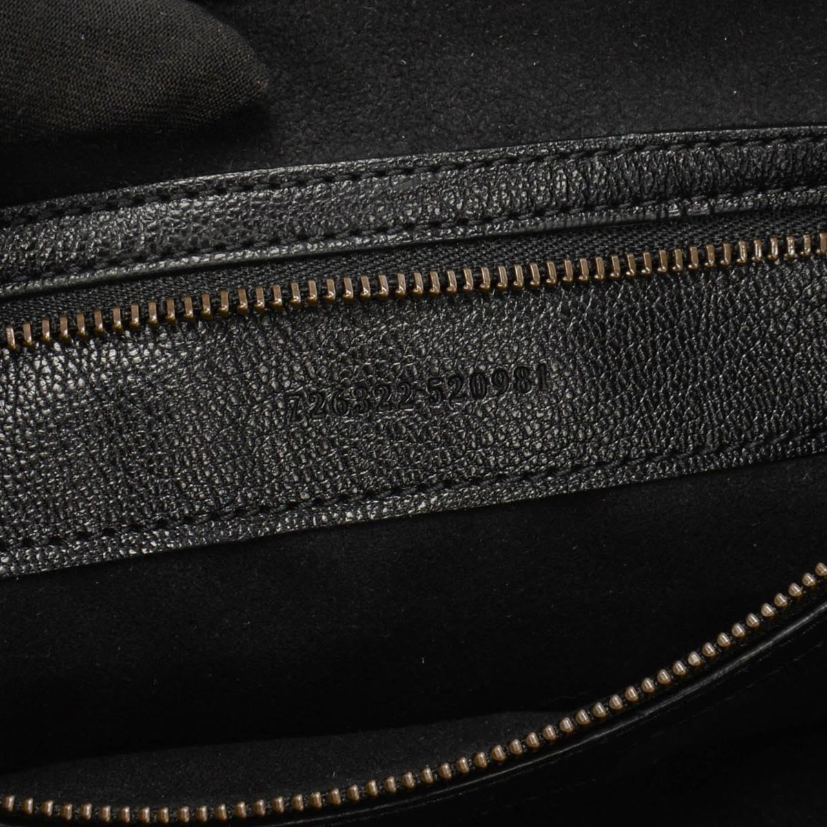Gucci Black Grained Calfskin Large Aphrodite Shoulder Bag