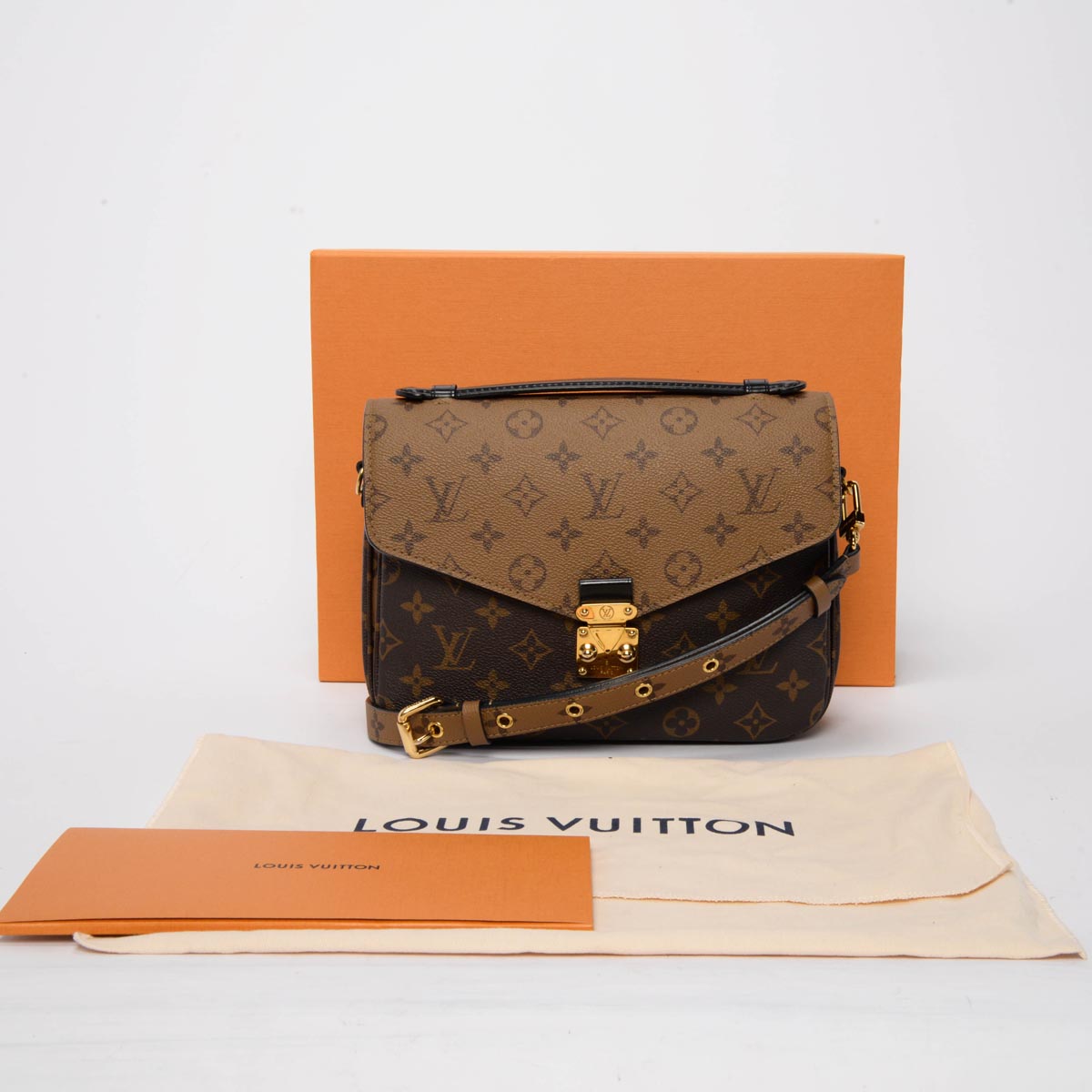 Louis Vuitton Reverse Monogram Pochette Metis