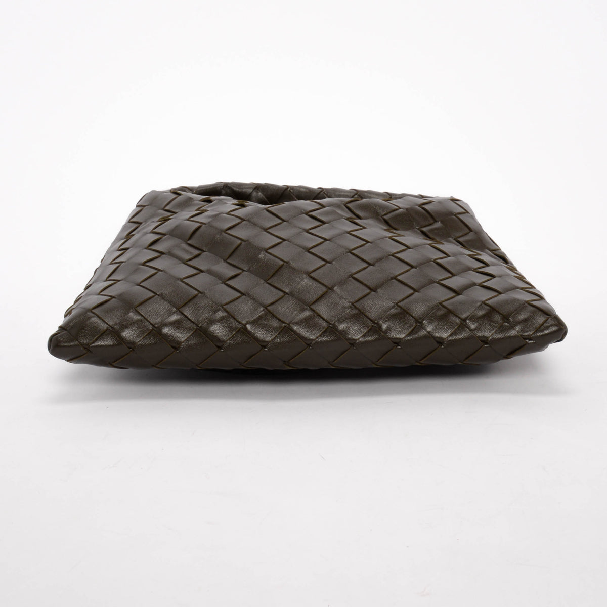 Bottega Veneta Olive Intrecciato Mini Hop Bag