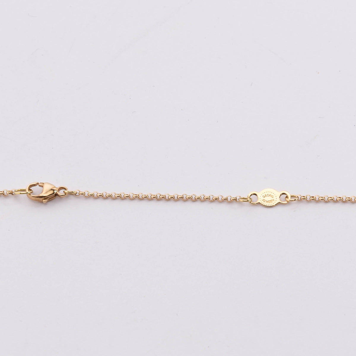 Georg Jensen 18k Yellow Gold Moonlight Grapes Pendant