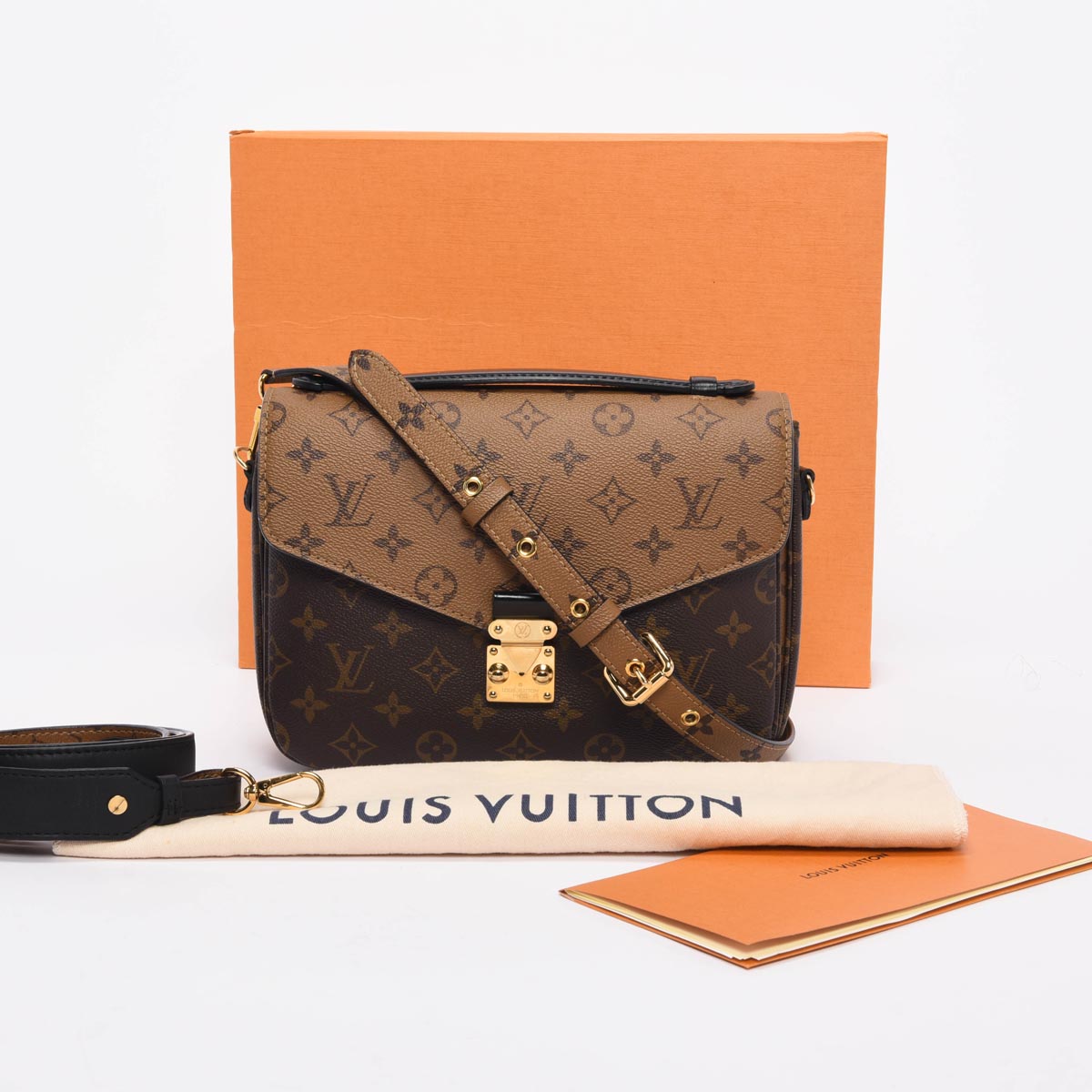 Louis Vuitton Reverse Monogram Pochette Metis