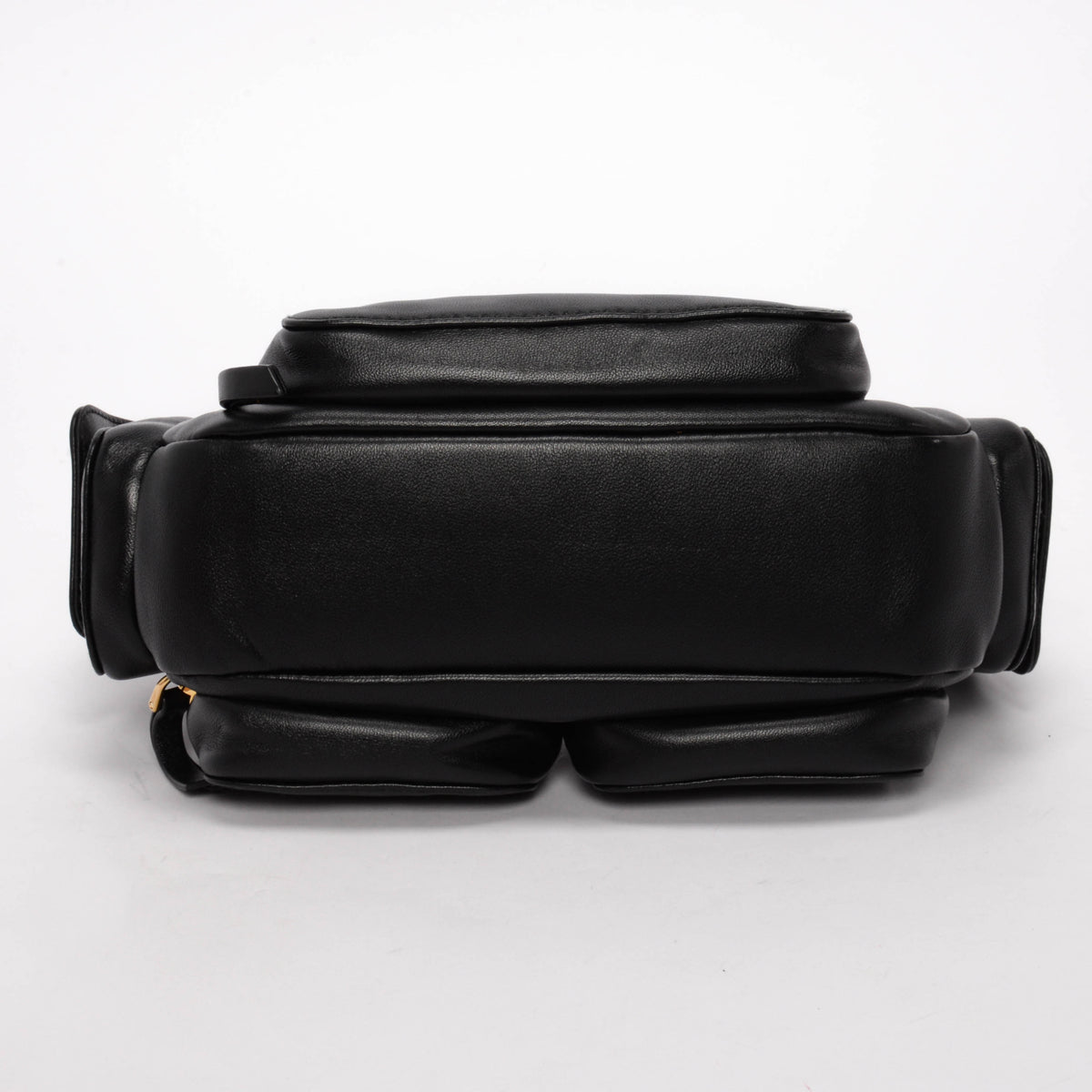 Miu Miu Black Nappa Leather Pocket Bag