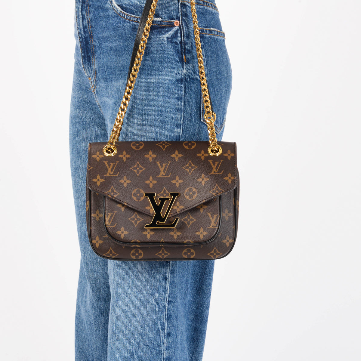 Louis Vuitton Monogram Canvas Passy NM Bag