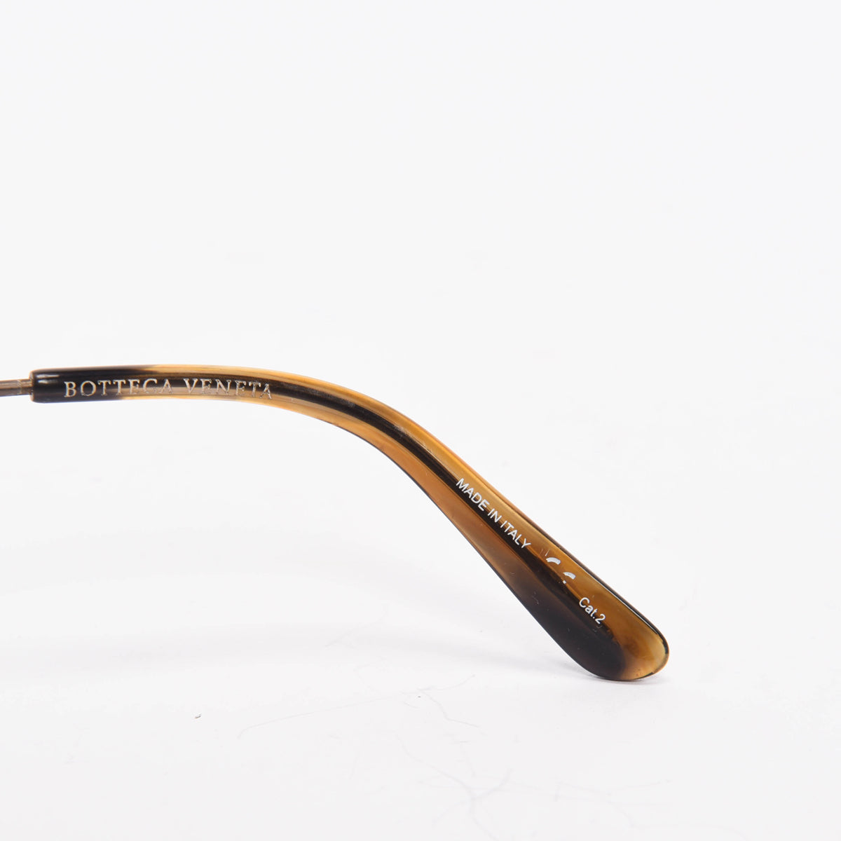 Bottega Veneta Bronze Aviator Sunglasses