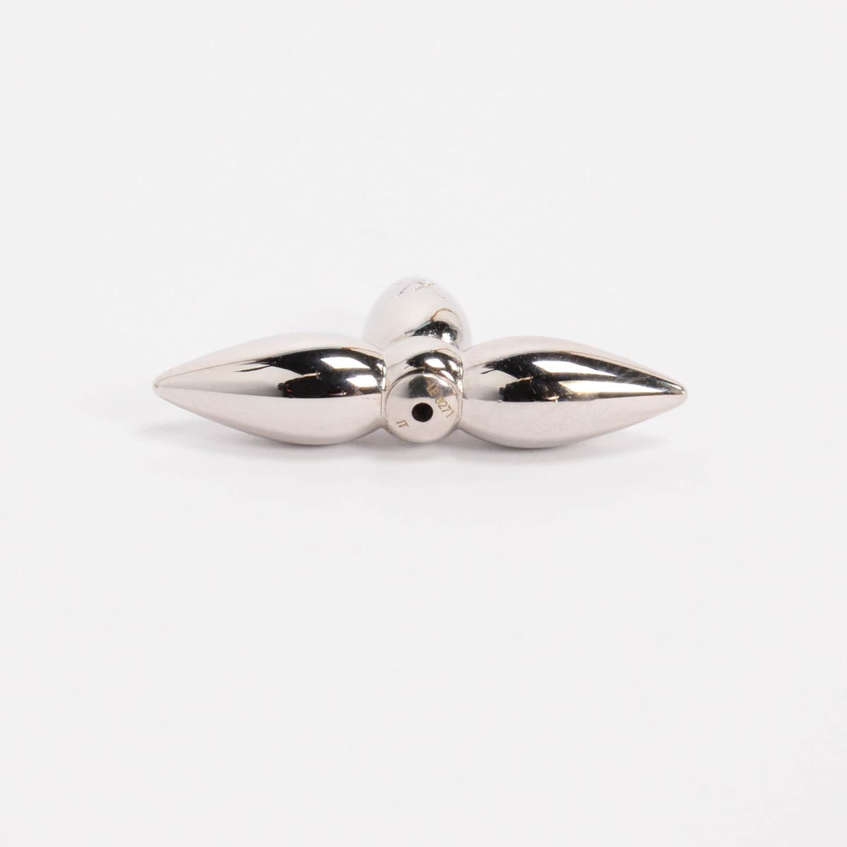Louis Vuitton Silver & Gold Metal Louisette Earrings