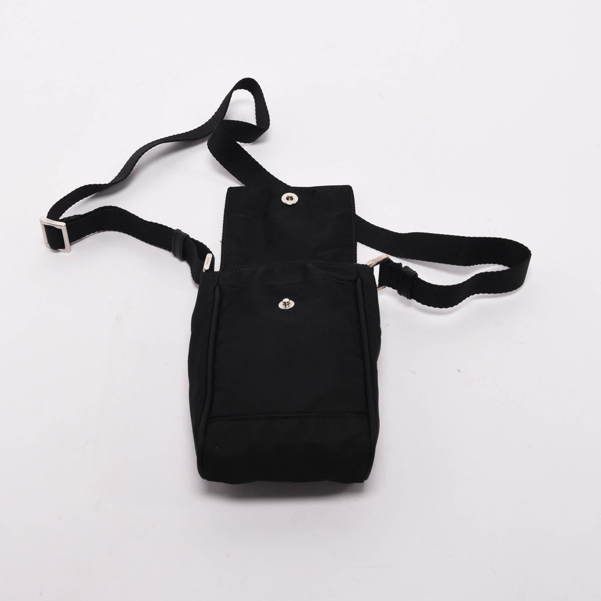 Prada Black Nylon Cross Body Mini Bag