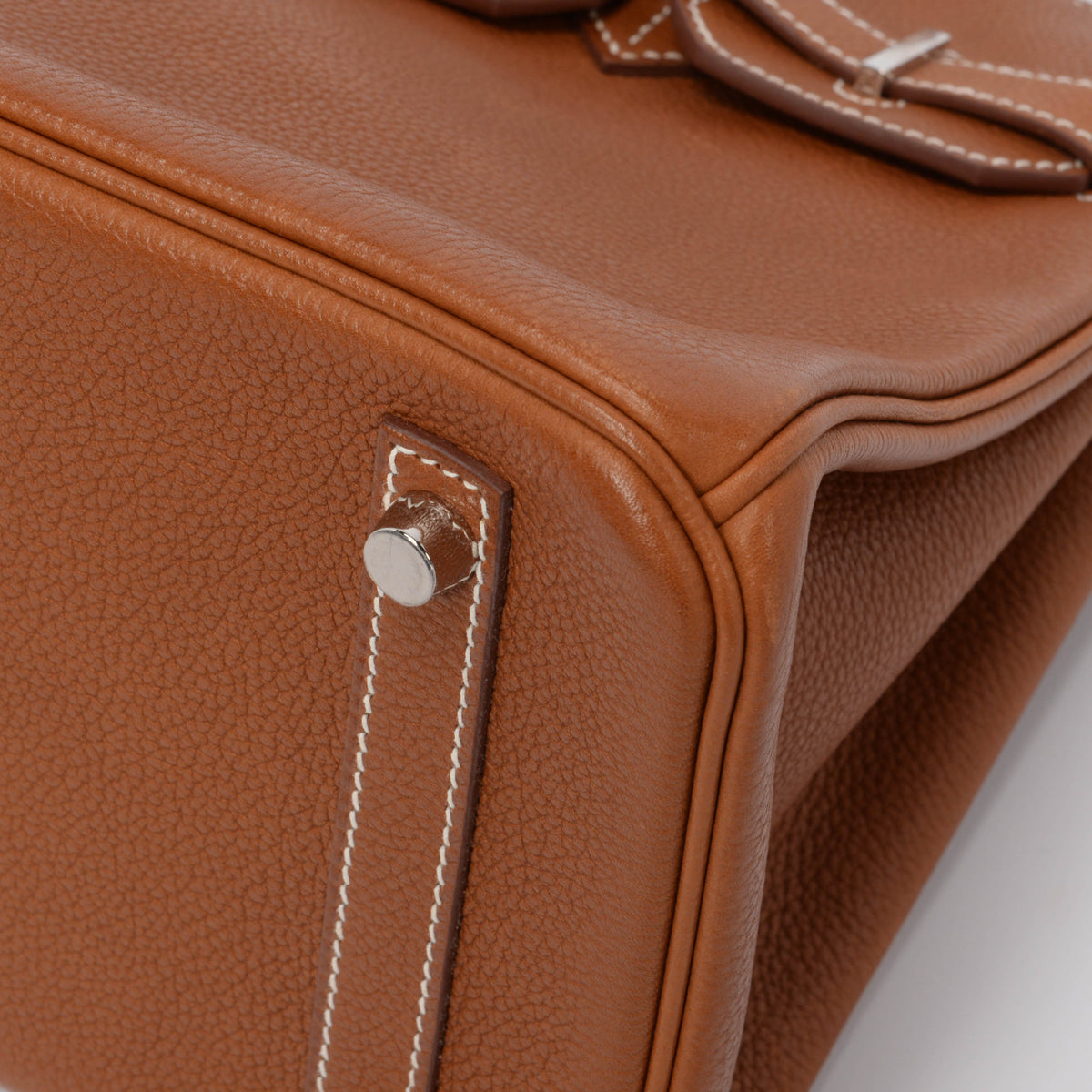 Hermes Fauve Barenia Faubourg Birkin 30 PHW