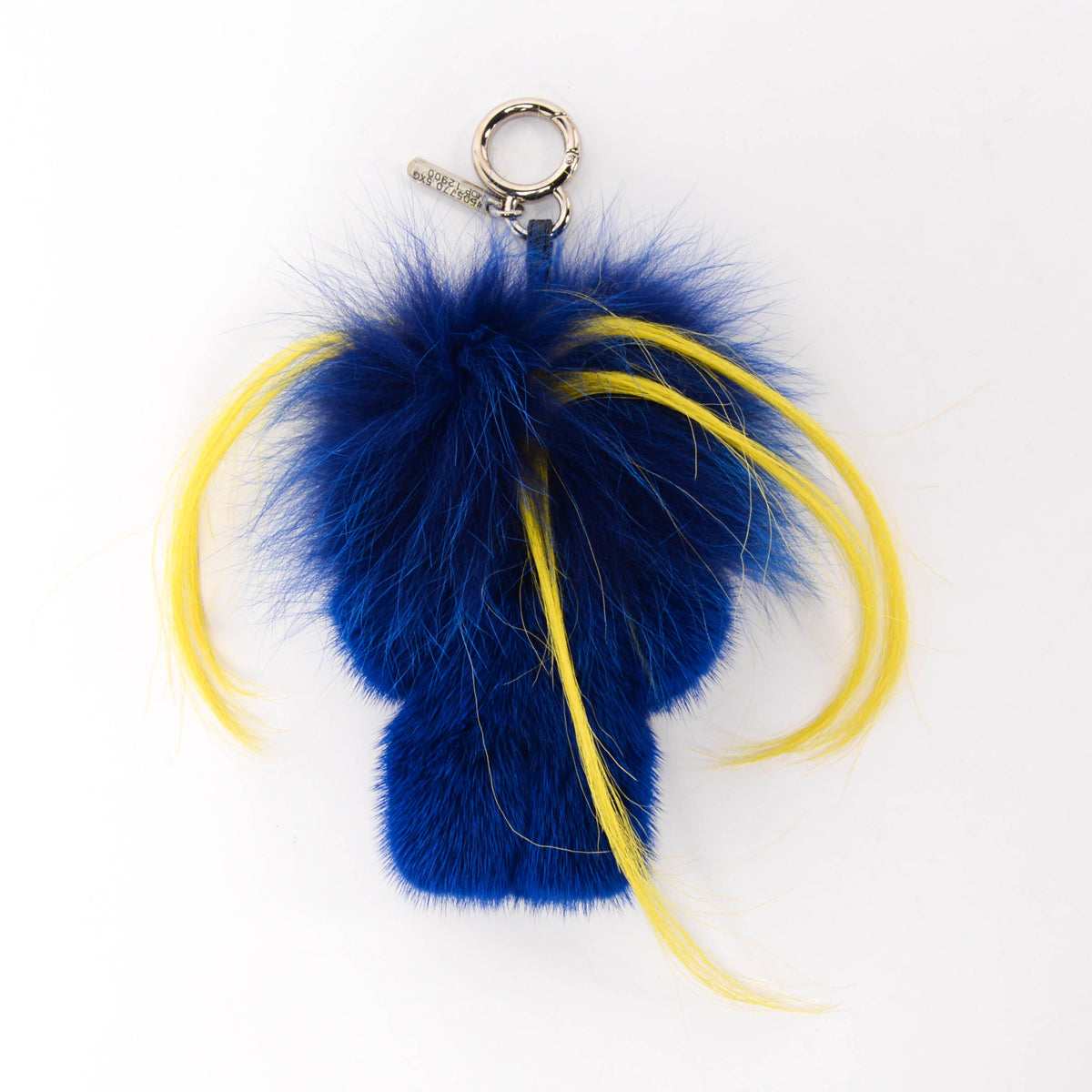 Fendi Blue Mink Fendirumi Bug-Kun Bag Charm