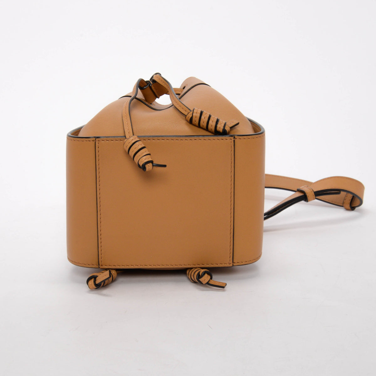 Loewe Honey Calfskin Hammock Drawstring Mini Bag