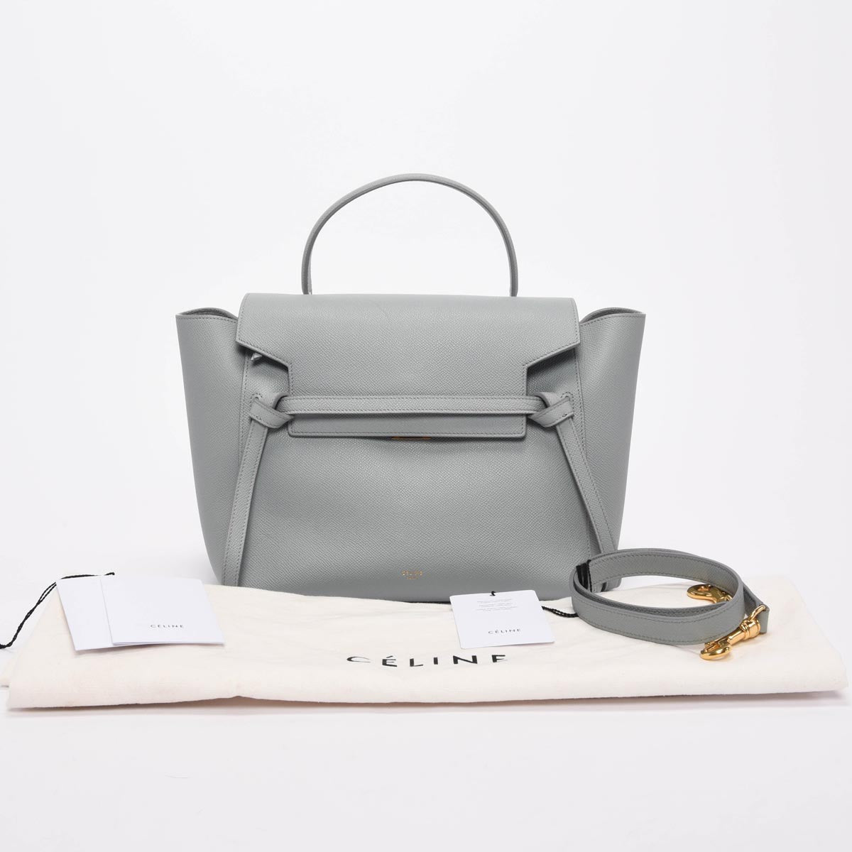 Celine Cloud Grained Calfskin Mini Belt Bag