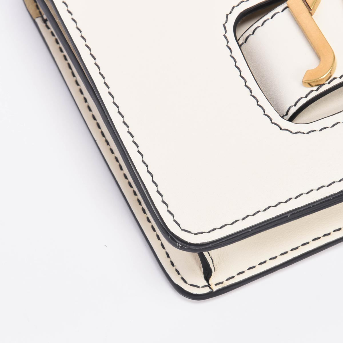 Dior White Calfskin Medium J'Adior Chain Flap Bag