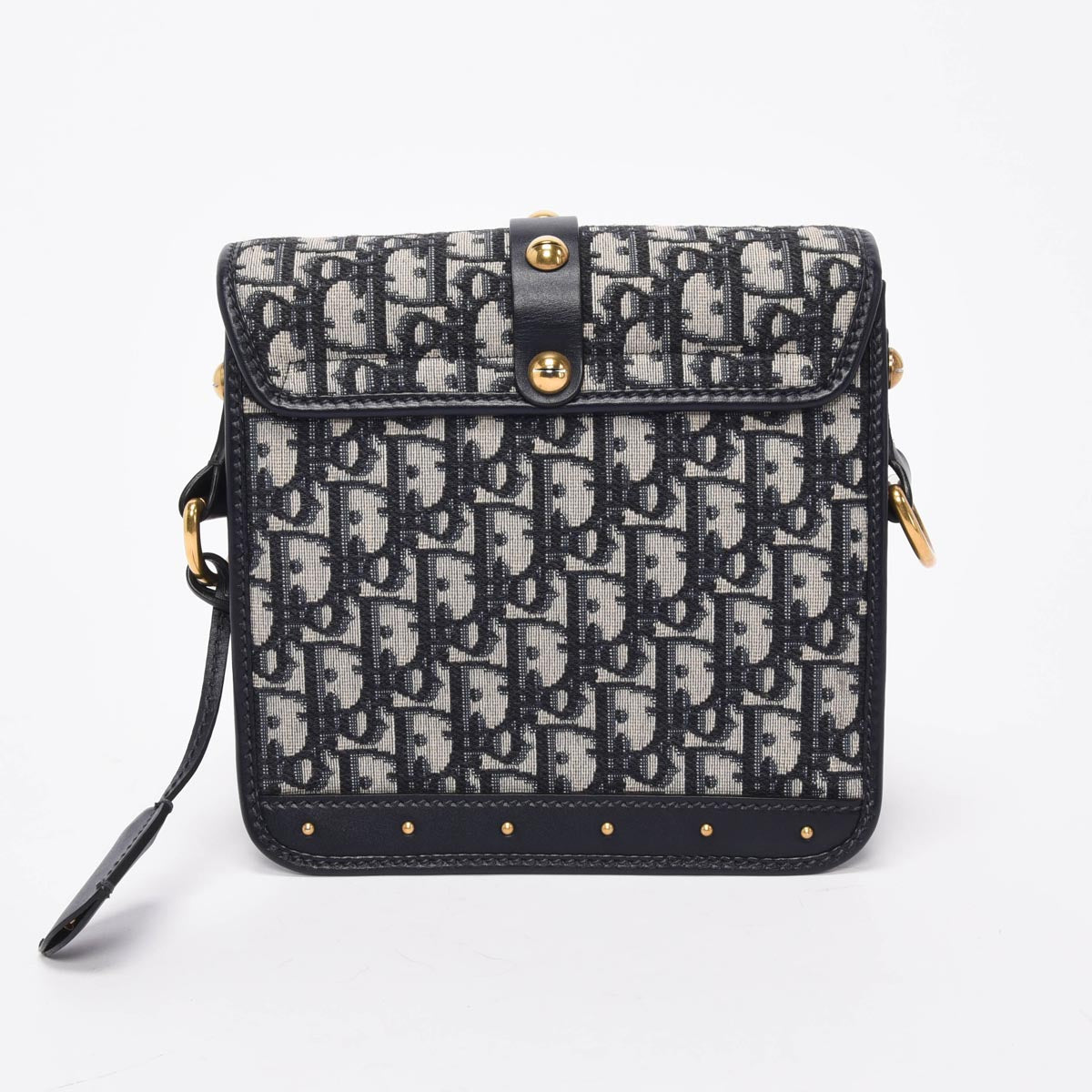 Dior Blue Oblique Jacquard DiorAddict Messenger Bag