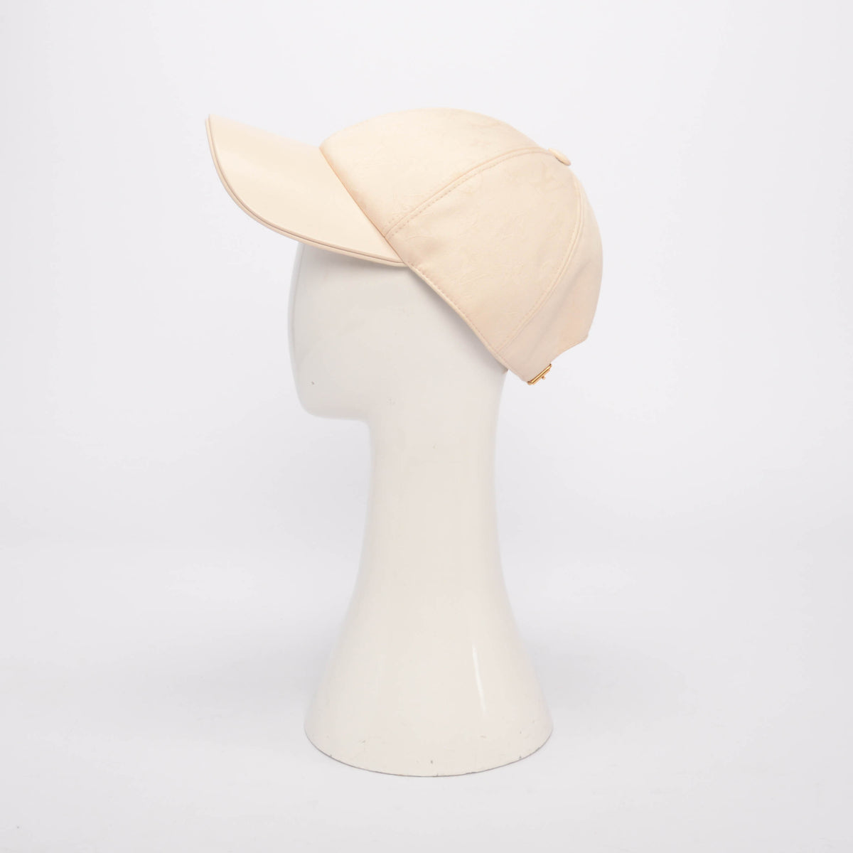 Louis Vuitton Cream Monogram Jacquard LV First Cap