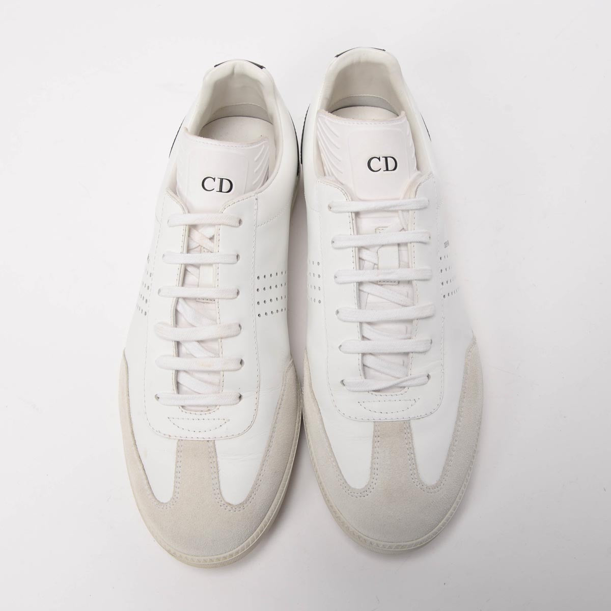 Dior Homme White Calfskin B01 Sneakers 42