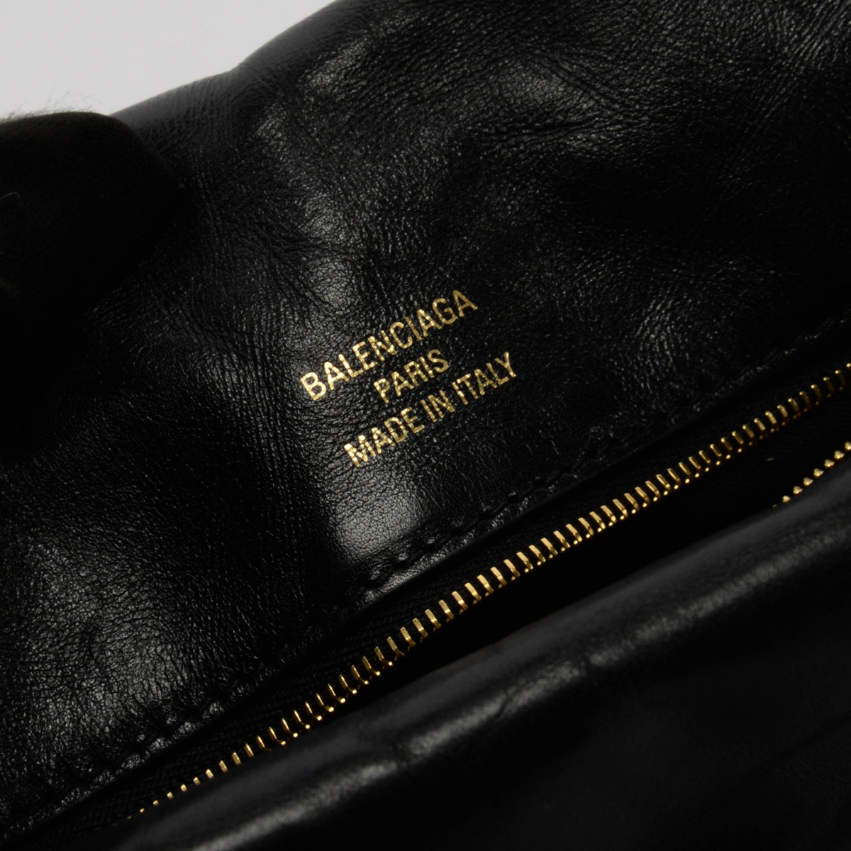 Balenciaga Black Soft Calf Large Monaco Sling Bag