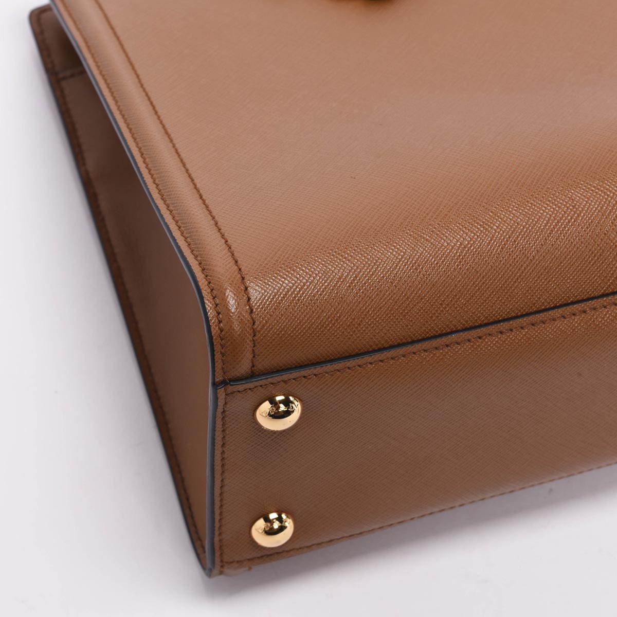 Prada Cannella Saffiano 2Way Tote