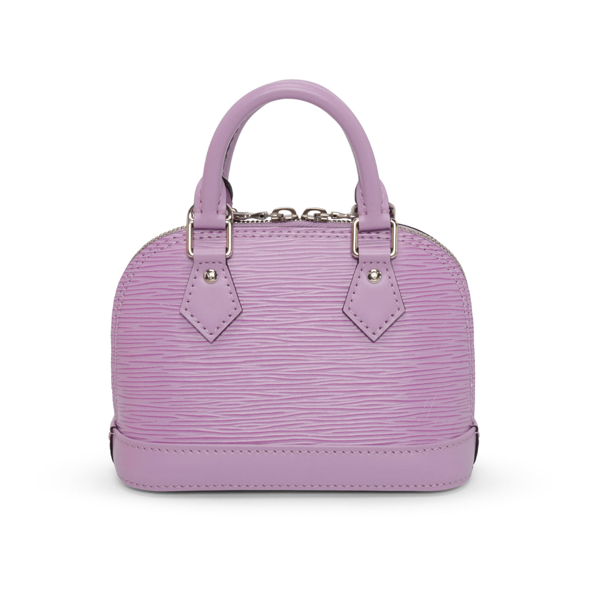 Louis Vuitton Lilac Epi Leather Nano Alma